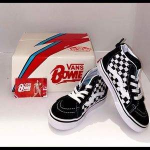DAVID BOWIE X SK8-HI ZIP TODDLER 'BOWIE'
